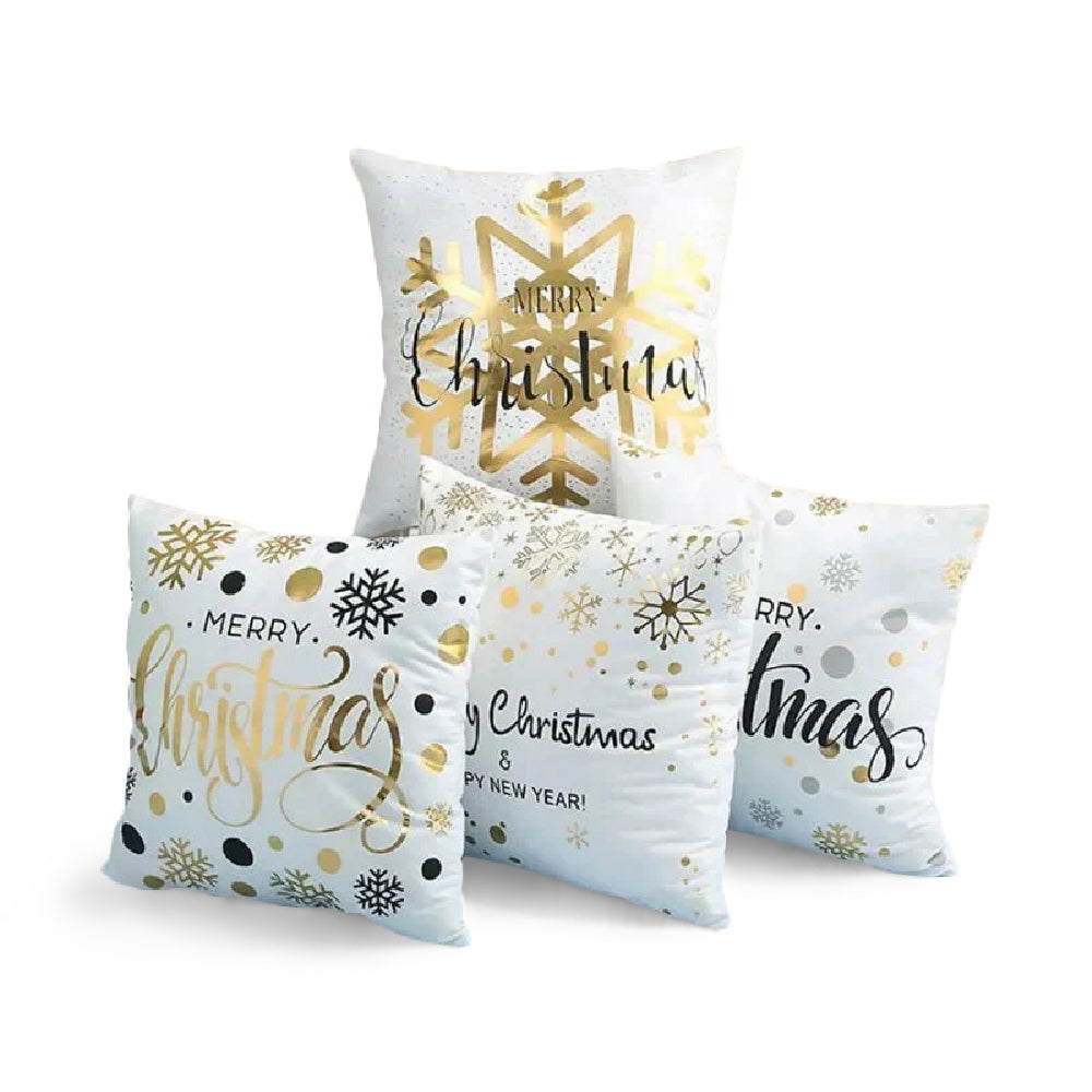 4-Pack Christmas Cushion Covers