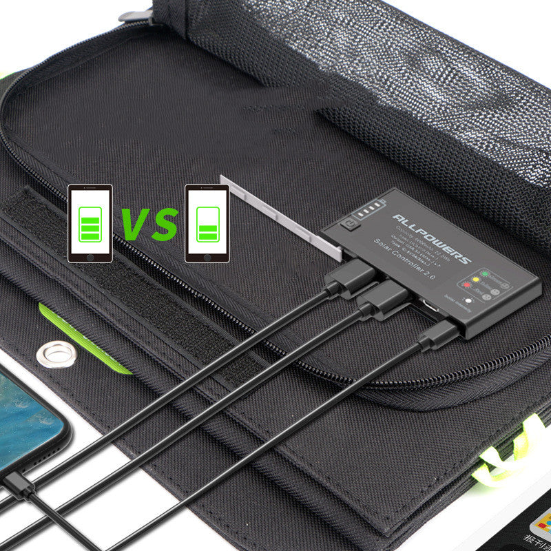 Outdoor Travel Folding Portable Power Bank