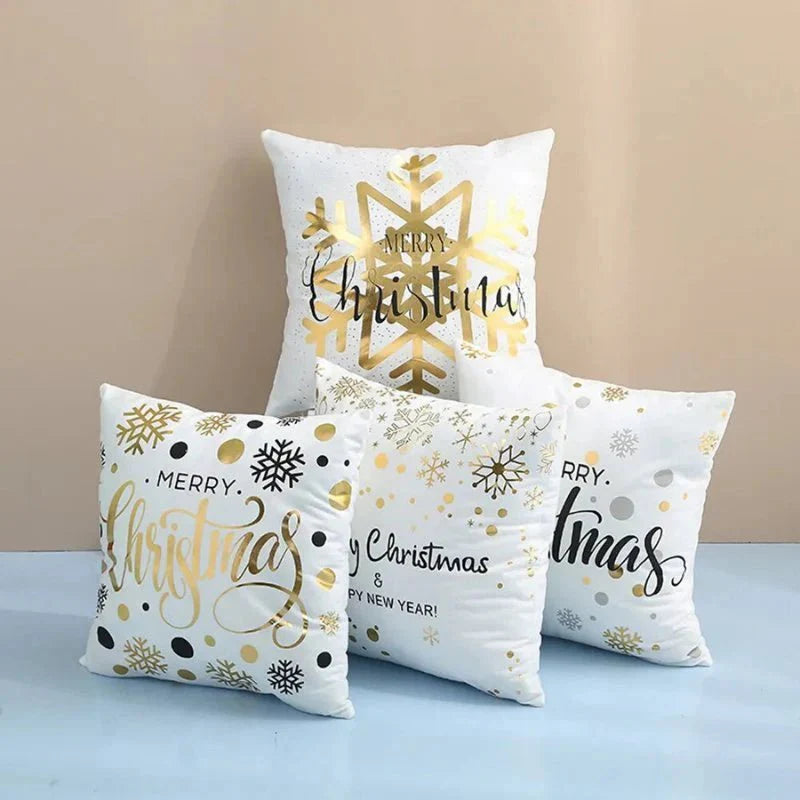 4-Pack Christmas Cushion Covers