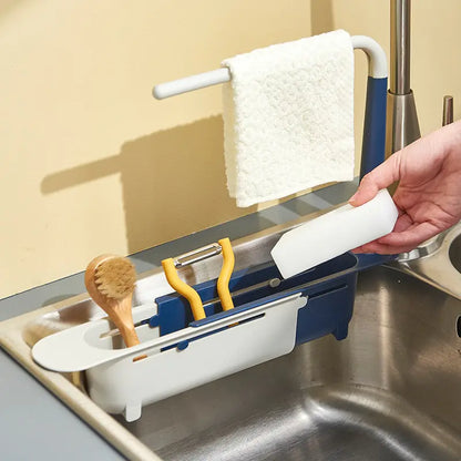 🔥Telescopic Sink Storage Rack