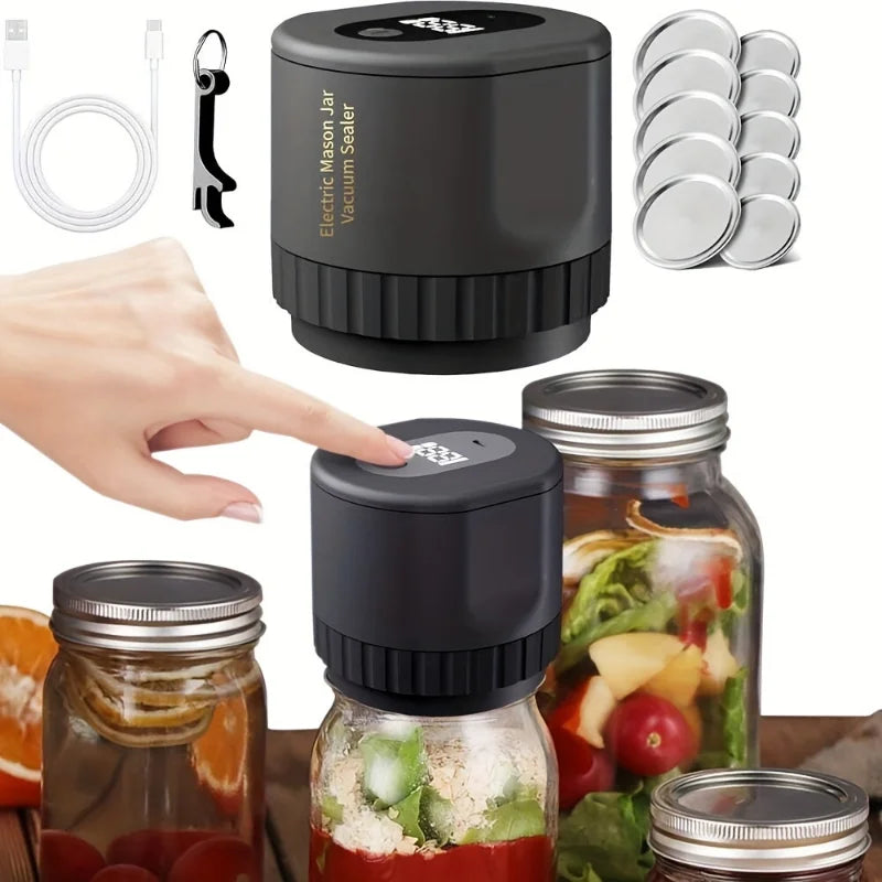 VEME214™ Mason Jar Vacuum Sealer