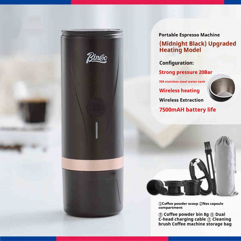 Espresso Machine Small Home Handheld Outdoor Travel