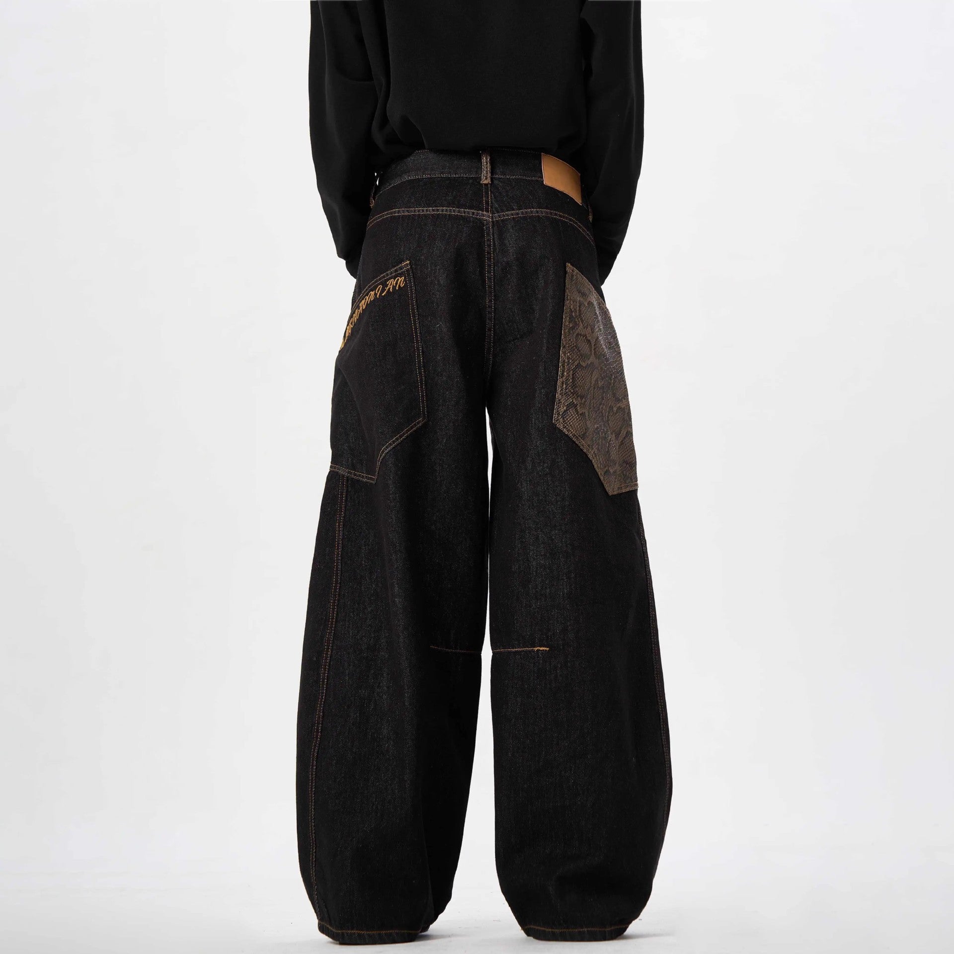 Snake Year Limited Machete Python Black Jeans