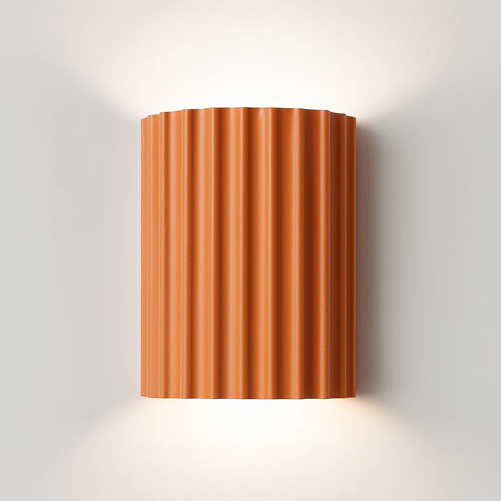 Minimalist Wall Lamp Macaron Resin