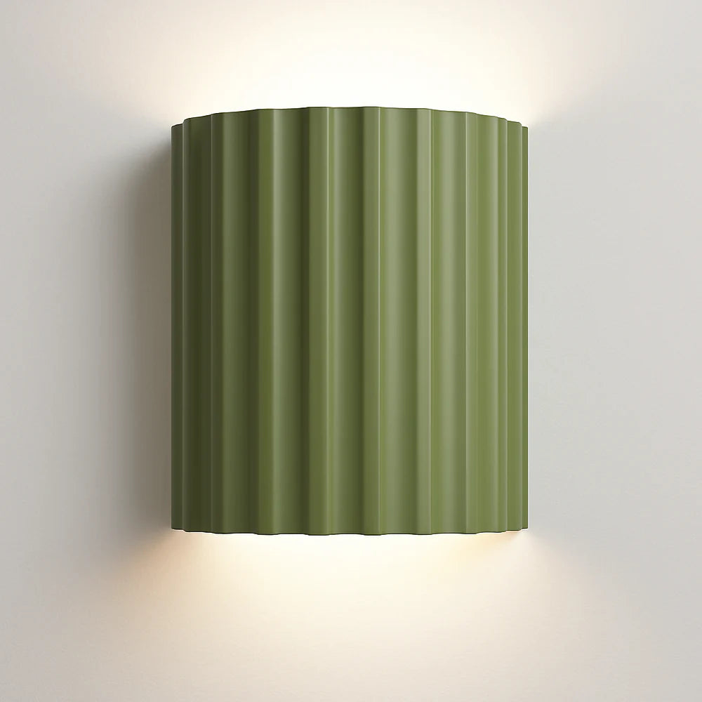 Minimalist Wall Lamp Macaron Resin